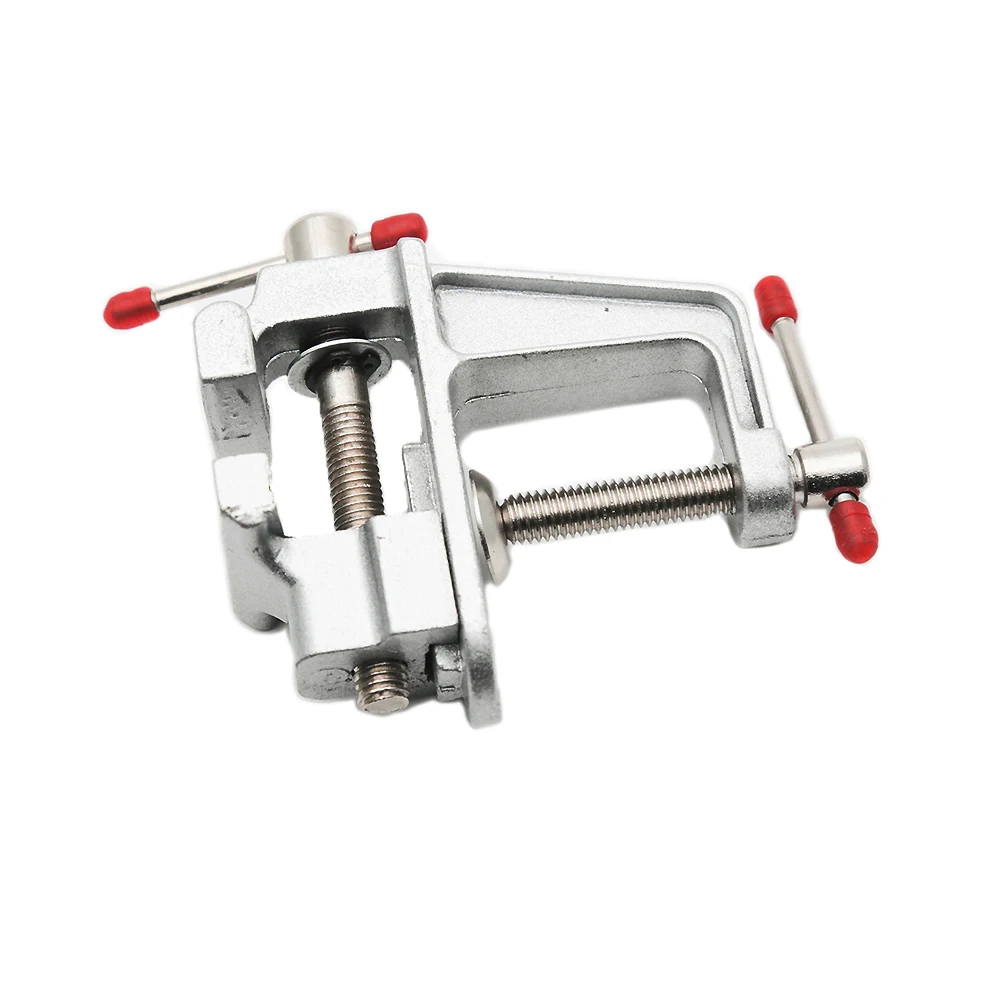 New 3.5&quot Aluminum Miniature Small Jewelers Hobby Clamp On Table Bench Vise Tool Vice | Инструменты
