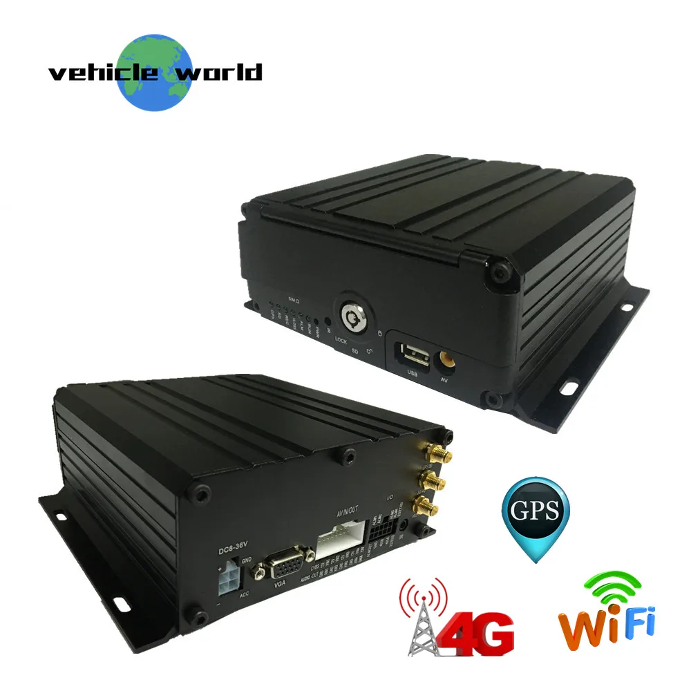 Школьный автобус автомобиль такси прицеп грузовик AHD 1080P sd карта HDD 4Ch Мобильный DVR
