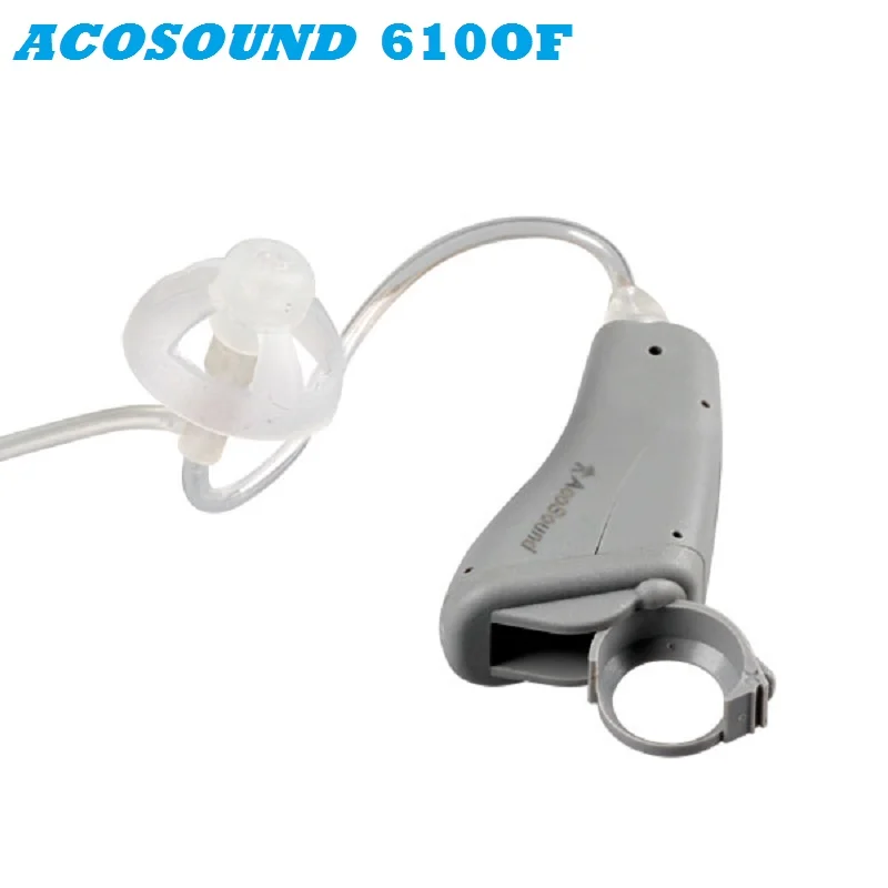 Acosound 610OF слуховой аппарат мини ухо помощи Цифровые слуховые аппараты усилитель звука Ухо Уход Инструменты слуховой аппарат серый цвет