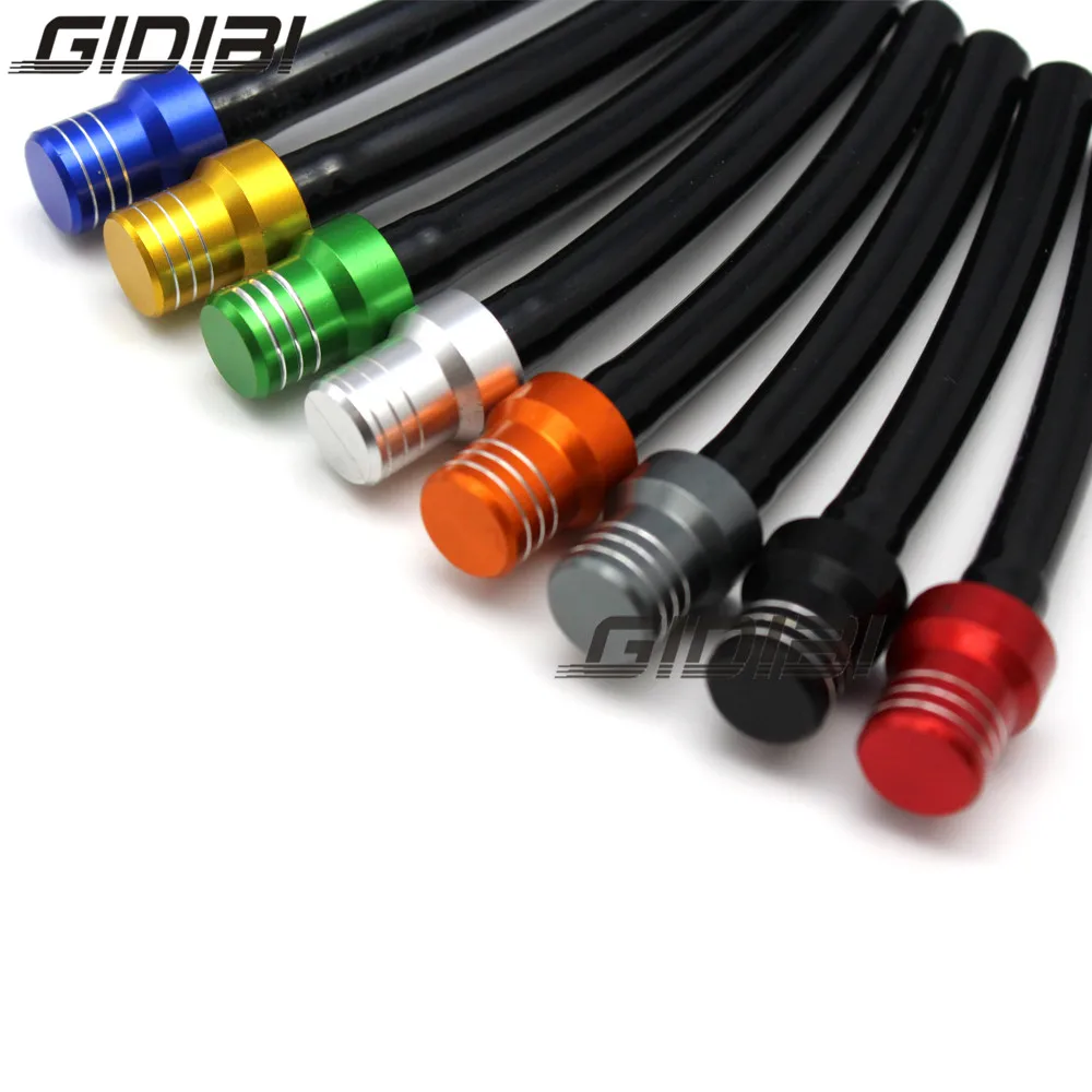 

Gas Tank Fuel Cap Valve Vent Breather Hose Tube For ATV Dirt Quad Bike Blue & Black & Silver