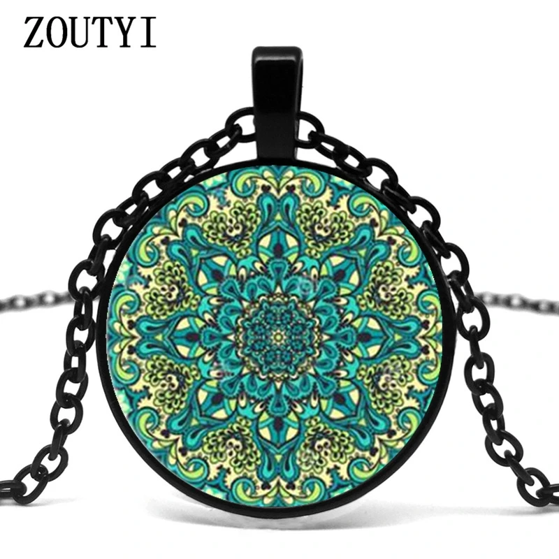 2018/Aliexpress горячее вино хна Йога стеклянное ожерелье с подвеской Ручной Работы