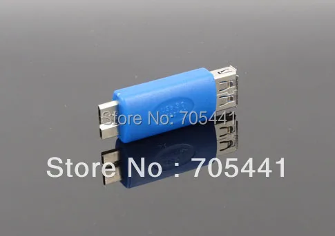Бесплатная доставка 10 шт./лот USB 3 0 Женский микро B Мужской адаптер конвертера OTG |