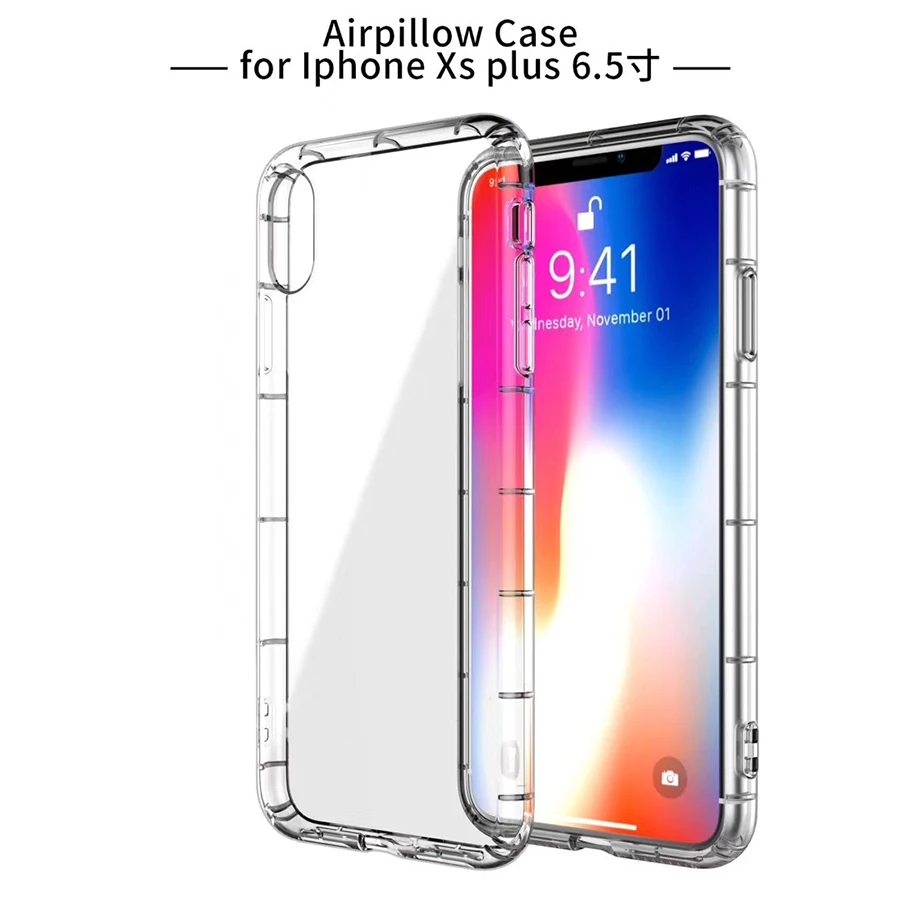NEW Luxury Clear Silicon Soft TPU Case For iphone phone ultra-thin Super soft shatter-resistant Silicone protective cover |
