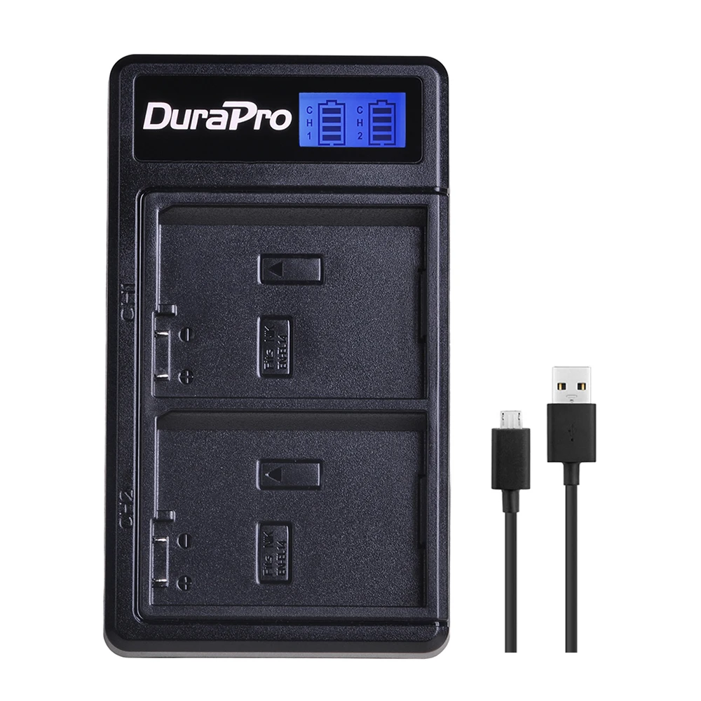 Аккумулятор DuraPro EN-EL14a EL14 + зарядное устройство LCD USB для Nikon D5600 D5500 D5300 D5200 D5100 D3200 D3300