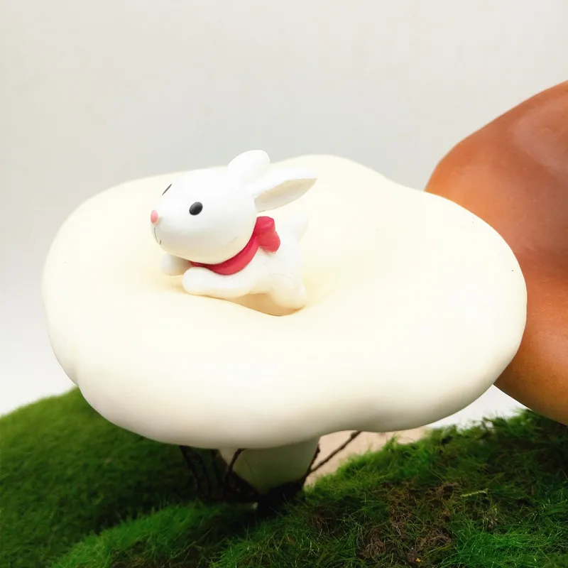 4 шт. милый кролик мини животные миниатюрная сказочная садовая декорация для дома