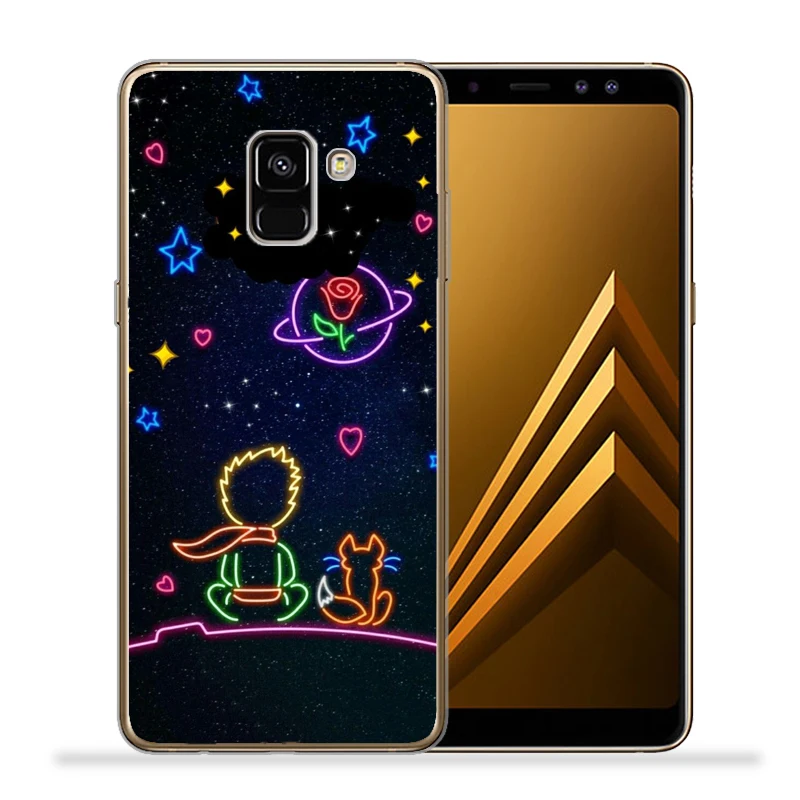 Чехол для телефона с аниме Маленький принц Samsung Galaxy J4 J6 J8 J3 J7 J5 2015 2016 2017 2018 J337 J330 J530