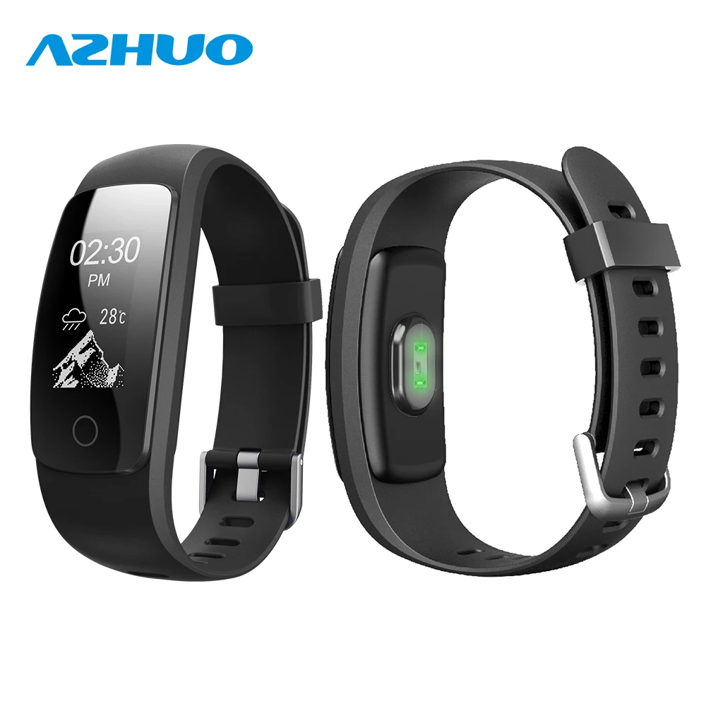 Azhuo ID107 плюс HR Bluetooth Smart Браслет монитор сердечного ритма браслет ID107Plus Мульти