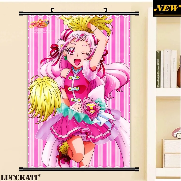 Фото 40X60 см HUGtto! Серия Precure hugtto симпатичный милый loli lolita мультфильм аниме Настенная 40X60 см HUGtto! Серия Precure hugtto симпатичный милый loli lolita мультфильм аниме Настенная