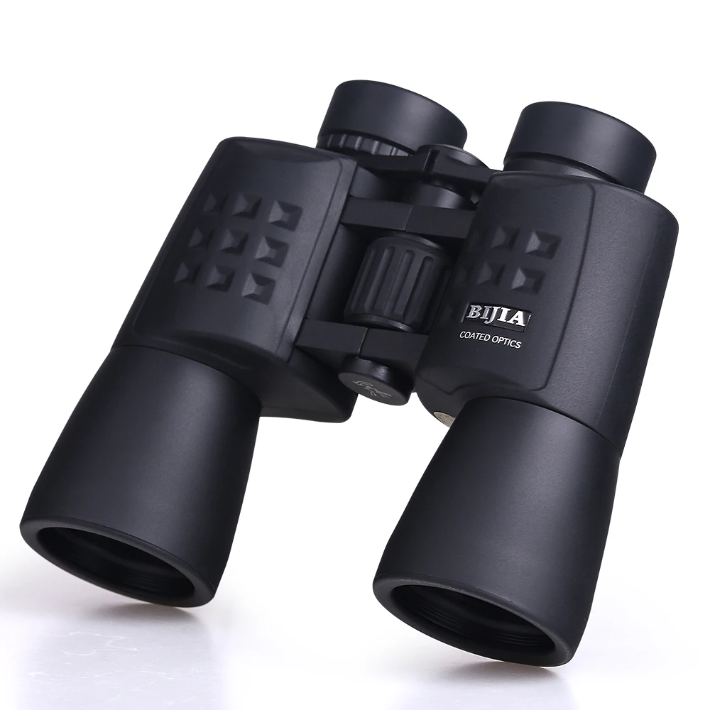 Профессиональный бинокль BIJIA 10x50 HD широкоугольный FMC оптический объектив