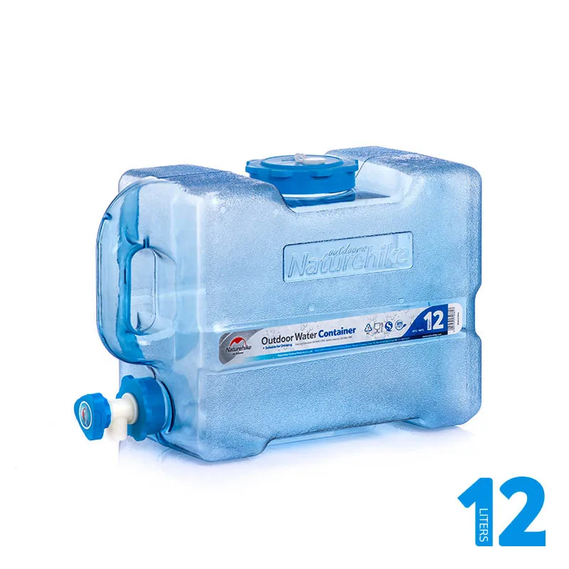 12L Naturehike BPA бесплатно водонагреватель контейнер для воды диспенсер для напитков портативный гидратации ведро для пикника Кемпинг 12л 19л 24л - Цвет: 12L