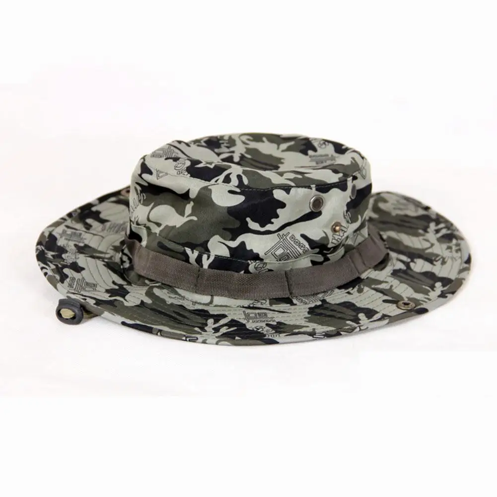 Уличная камуфляжная Солнцезащитная шляпа с защитой от ультрафиолета большая