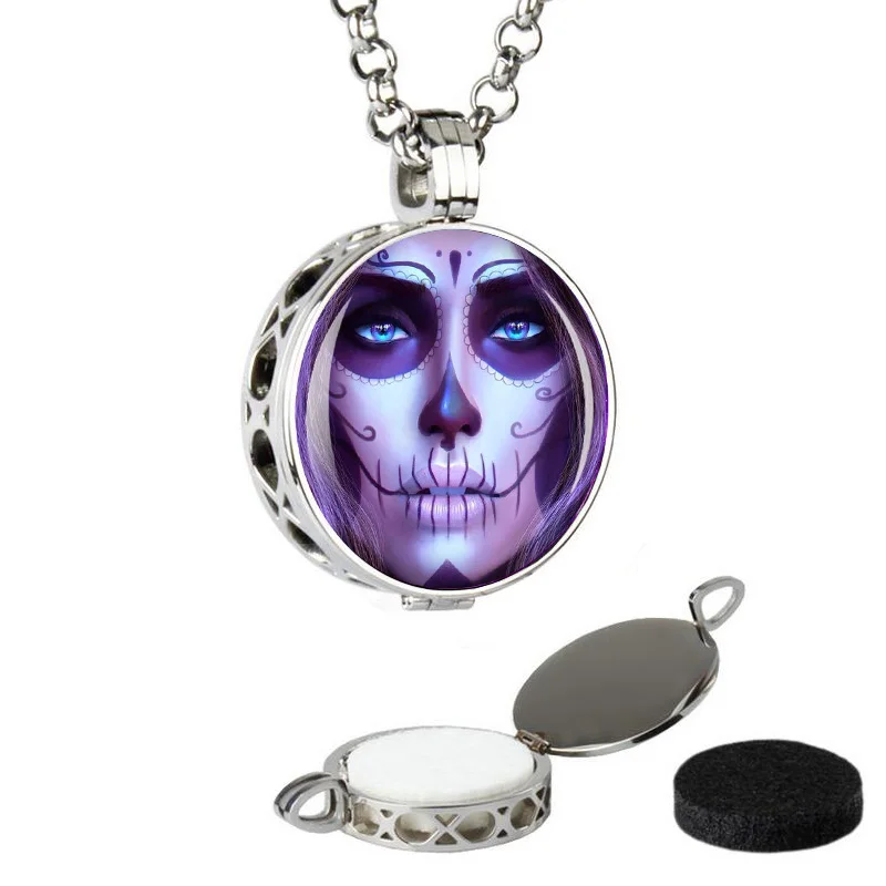 2016 модные ювелирные украшения из нержавеющей стали кулон фото эфирное масло