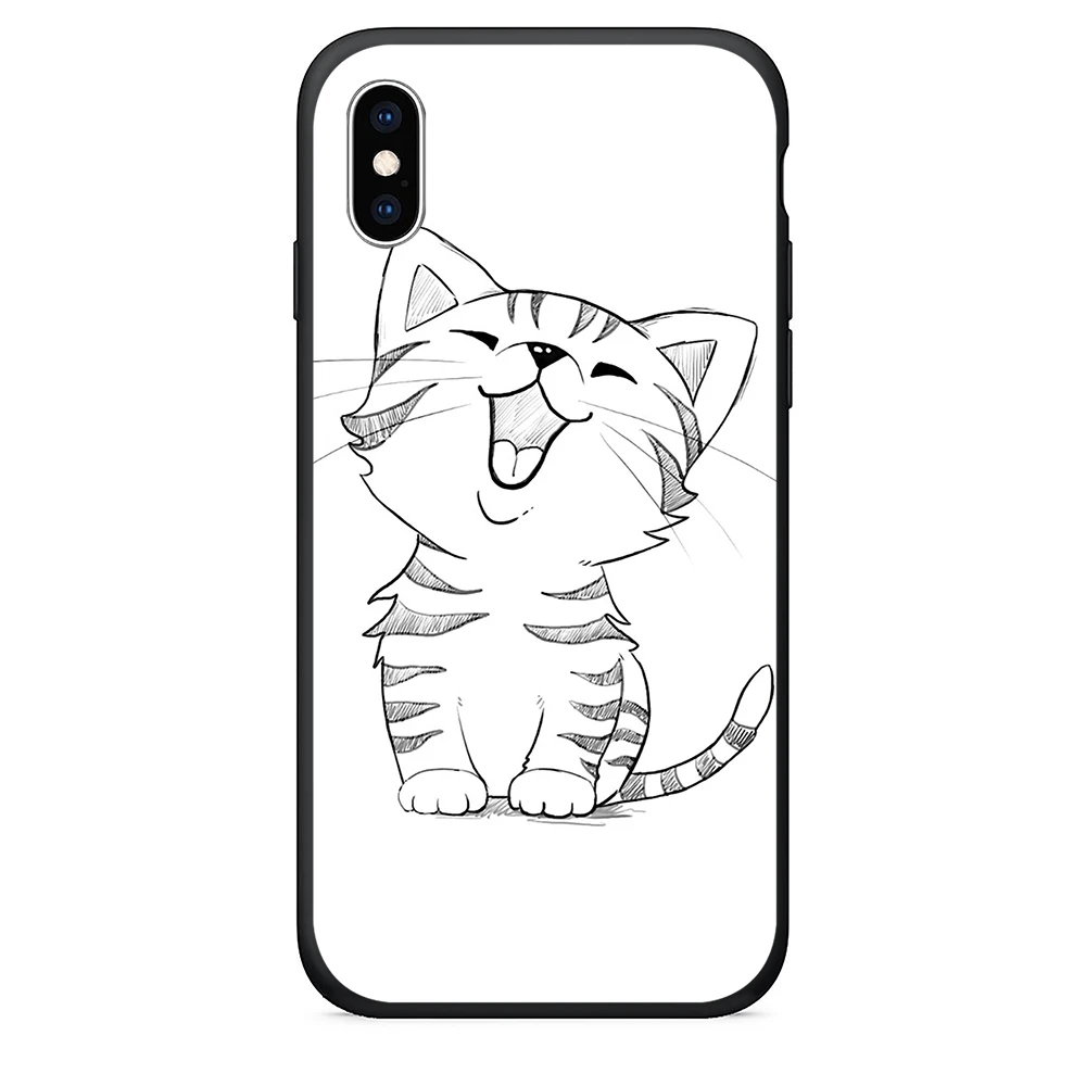 ТПУ чехол для iPhone x Силиконовый 5 5S se 6 6s Plus 7 8 xr xs max |