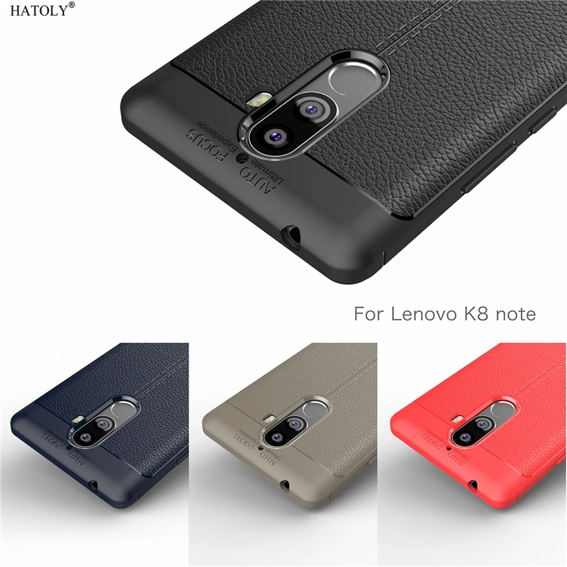 Чехол HATOLY для Lenovo K8 Note чехол из искусственной кожи устойчивый к загрязнениям