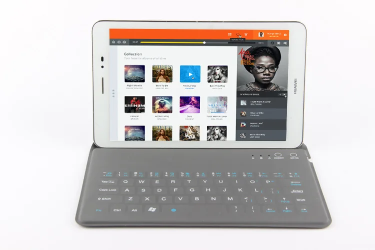 Ультратонкий чехол клавиатура MAORONG TRADING wirelesas с bluetooth для Lenovo TAB 2 A8 50LC подставка