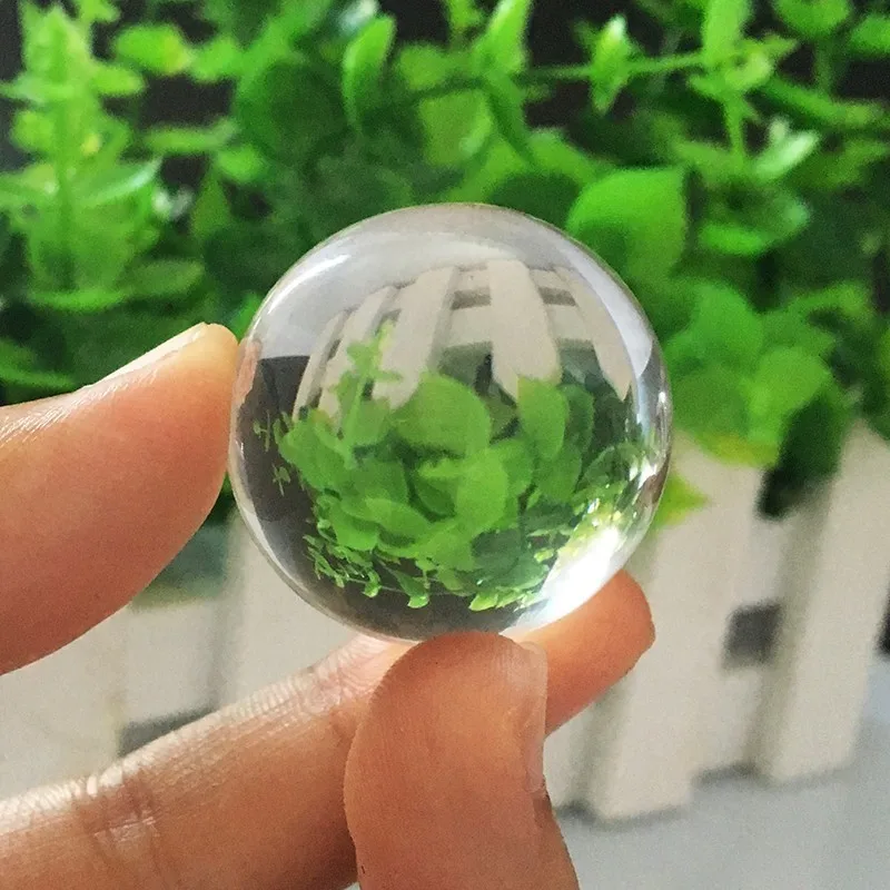 30 мм белый прозрачный Азиатский кварцевый хрустальный шар натуральные камни и