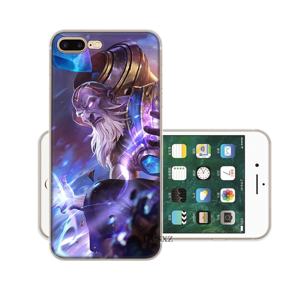 Liga De Leyendas Mobile Phone Case for iPhone 7 8 6 6s Plus 11 Pro X XS Max XR 5 5S SE Cover |