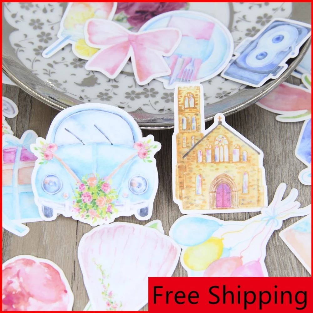 30 шт. винтажный персонализированный альбом для стикеров на свадьбу вечеринку