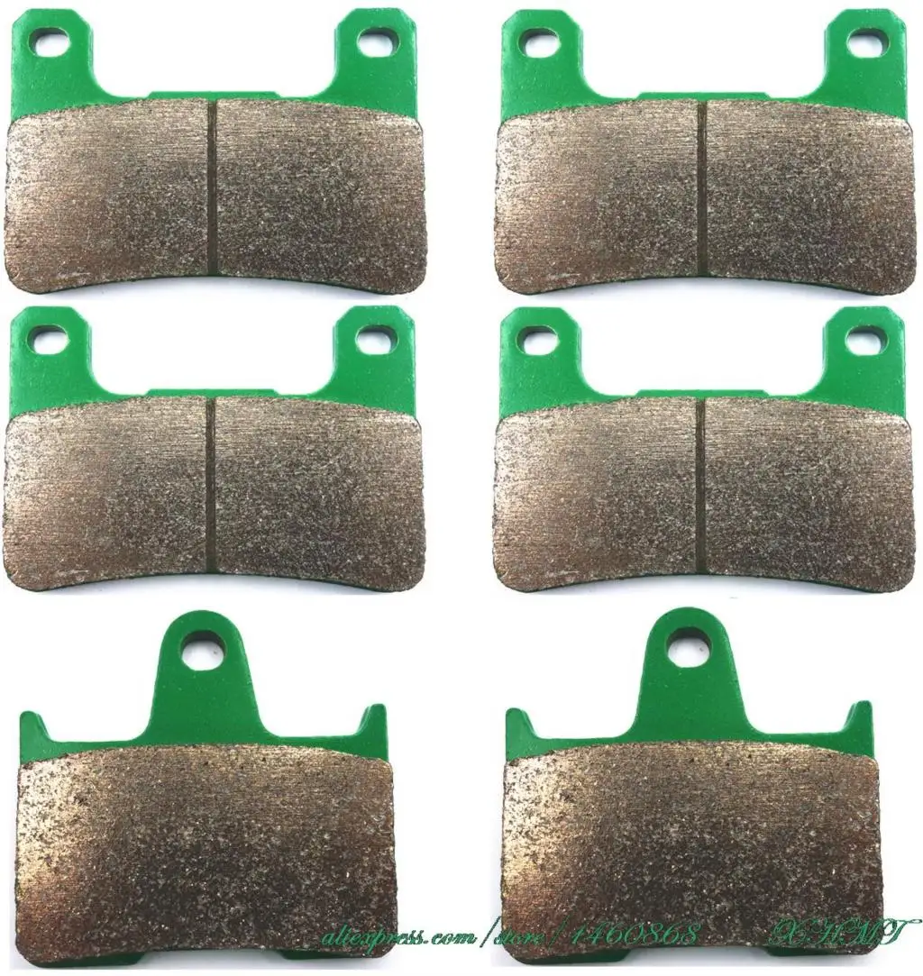 Набор дисковых тормозных колодок для Suzuki Gsx R750 Gsxr750 Gsxr R 750 & Racing Applications 2004 2005|brake pad