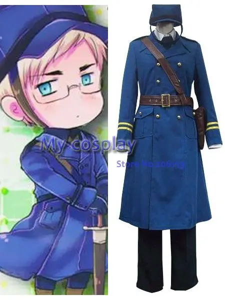 

Axis Powers Sweden Berwald Oxenstierna Men's Cosplay Costume Male Cosplay Halloween Costumes -- Freeshipping