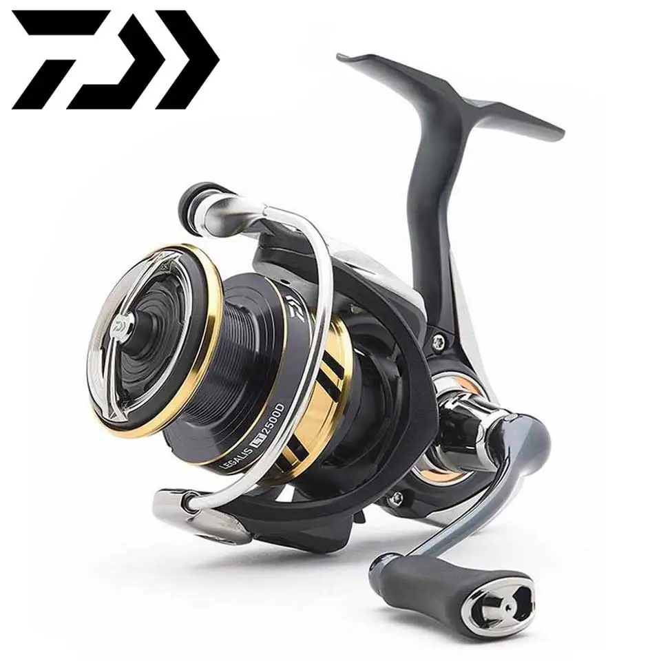 Рыболовная катушка Daiwa LEGALIS LT 100% 1000D/2000D/2500/3000C/4000D C корпус светильник лампа с Metail