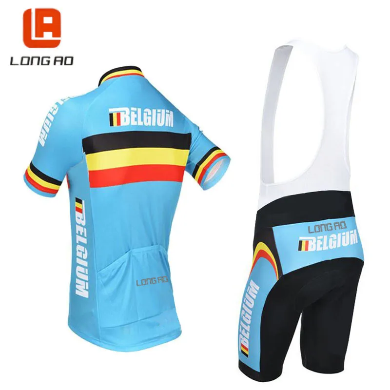 Длинные шорты для езды на велосипеде от AO Ropa Ciclismo из Бельгии с рукавами топы