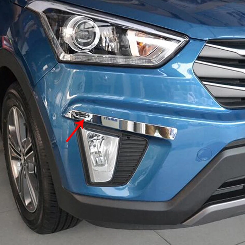 2 шт. декоративные наклейки для передней противотуманной фары Hyundai Ix25 | Автомобили