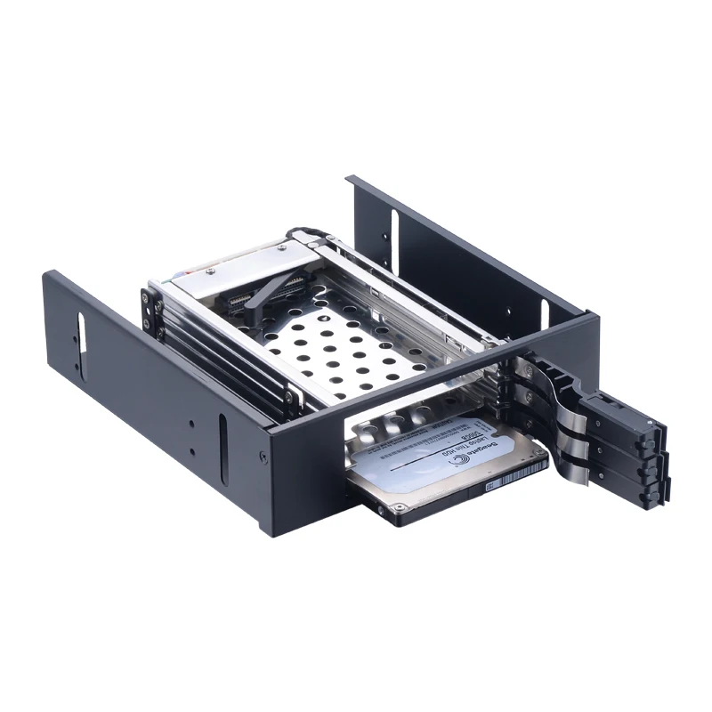 Uneatop ST5534 2.5in алюминиевый корпус 3 Bay SATA ROM пространство жёсткий диск Rack до 5.25 шт.