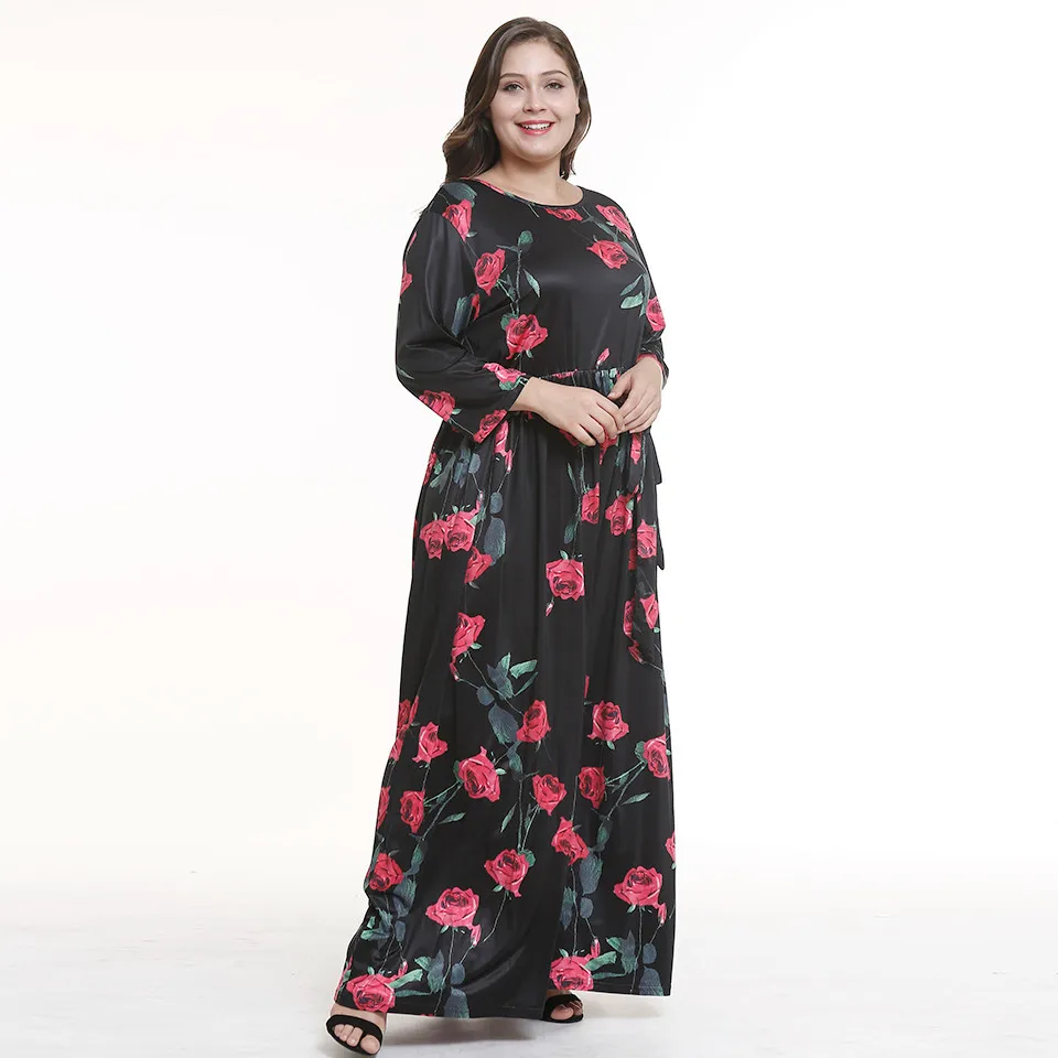 2018 Новое Женское платье с круглым вырезом и высокой талией | Женская одежда