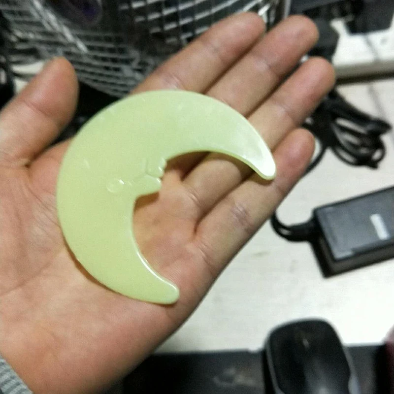 3D dimensio 8 см светящиеся Звездные наклейки флуоресцентная Луна детский дом украшение подарок из мультфильмов Оригинальное украшение