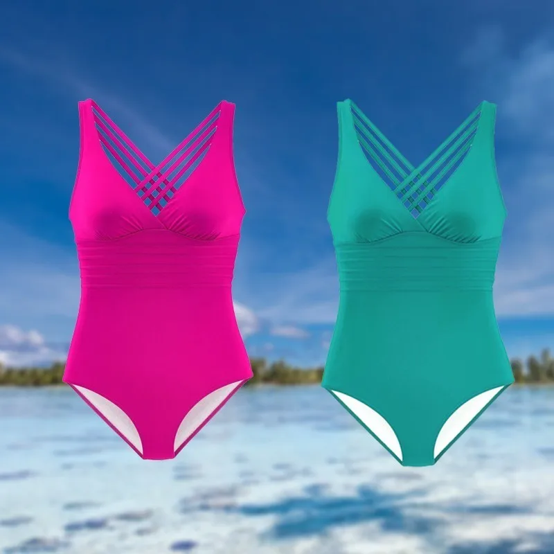 2019 Новый Цельный купальник для женщин trajes bamino Traje de ba o mujer bananadores hombre с длинным