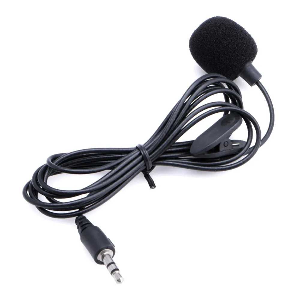 Мини микрофон для ПК ноутбука скайпа 3 5 мм 1 шт.|microphone clip on|clip on microphoneclip mic |