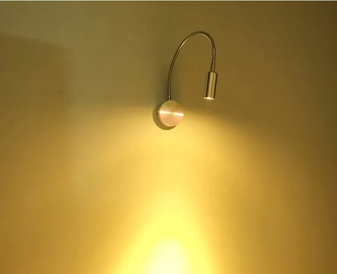 Светодиодный настенный светильник 220 В 3 Вт точечный лампа для чтения освещение