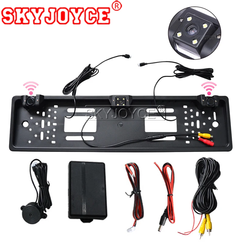 Автомобильная камера заднего вида SKYJOYCE HD задняя рамка для номерного знака с
