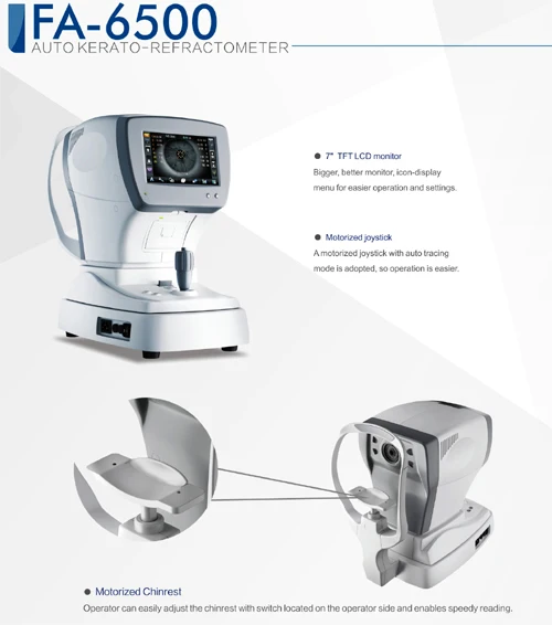 Автоматический рефрактометр Keratometer Ref Karatometer FA 6500 с CE и FDA|refractometer|refractometer nd |
