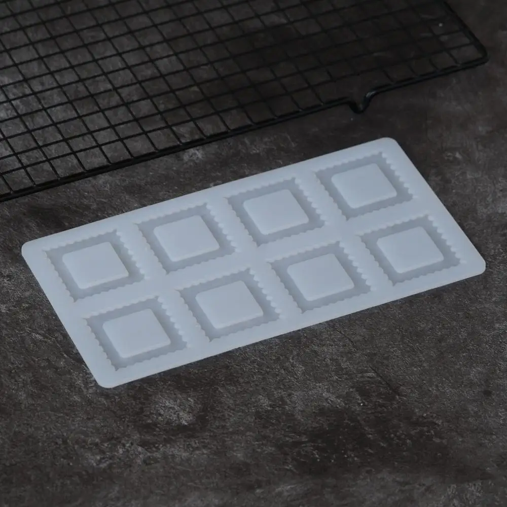 Ажурная квадратная форма силиконовая инструменты для украшения тортов