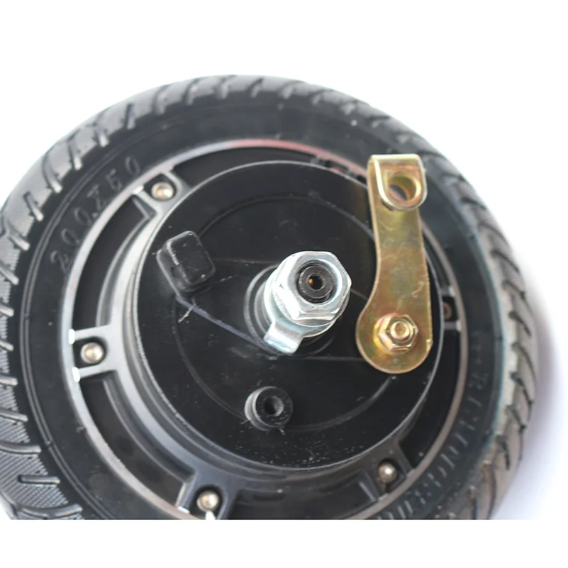Электрический скутер Conversion Kit 24V 36V 48V 250W 350W 8 дюймов колесный бесщеточный двигатель с беззубиком, мотор для центрального движения Байк, способный преодолевать Броды для скутера