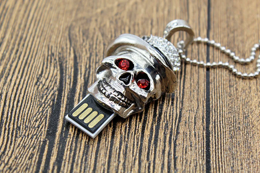 BiNFUL креативный 32 Гб хрустальный череп USB флэш-накопитель 4 ГБ 8 ГБ 16 ГБ драгоценный камень ручка диск дать другу подарок