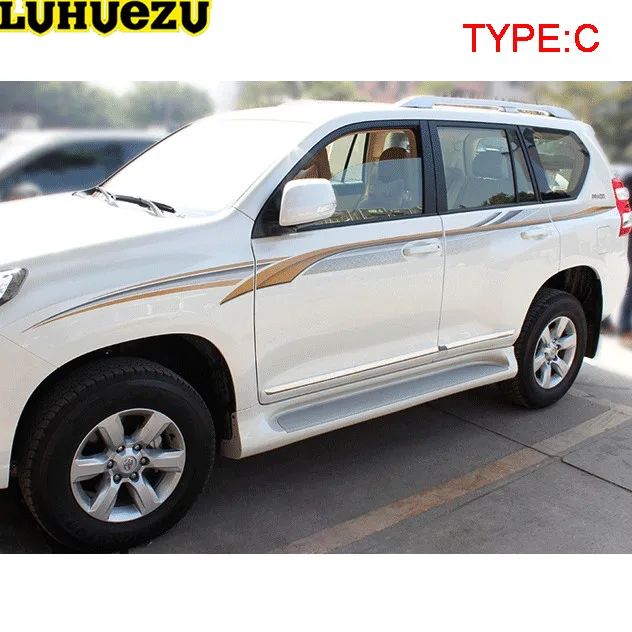 Luhuezu 3M автомобильный стикер для Toyota Land Cruiser Prado FJ150 2010- аксессуары