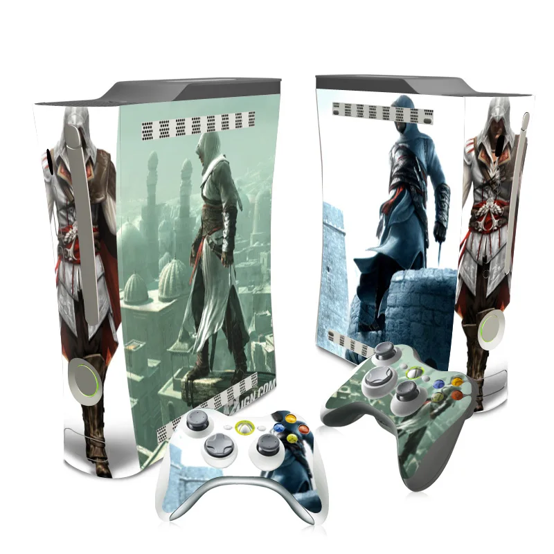 Китайский поставщик виниловые наклейки для Xbox 360 жирная консоль контроллер наклейка