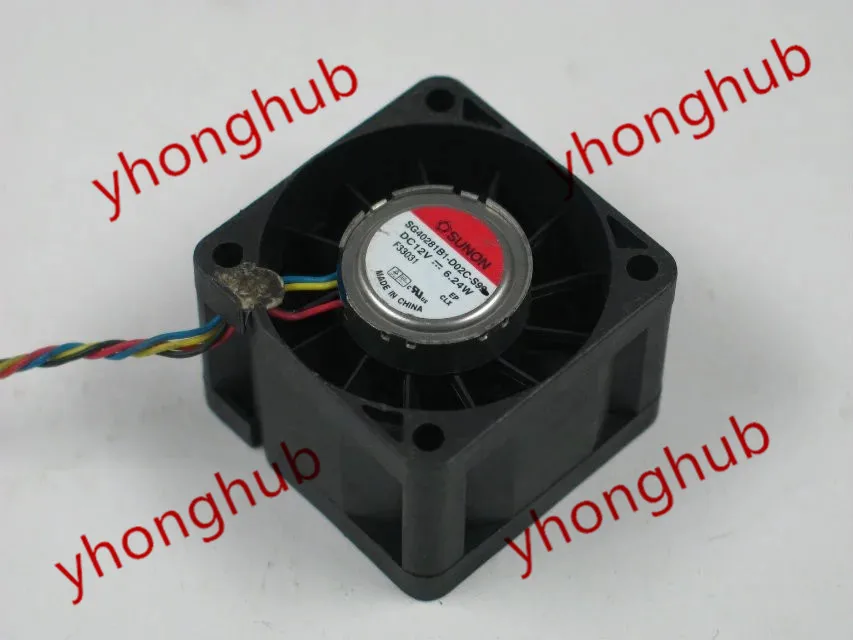 SUNON SG40281B1-D02C-S99 DC 12V 6,24 W 40x40x28mm вентилятор охлаждения сервера