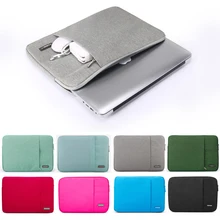 Waterproof Laptop Bag Cover 13.3 14 15 15.6 17 inch Notebook Case Handbag For Macbook Air Pro HP Acer Xiaomi Asus Lenovo Sleeve