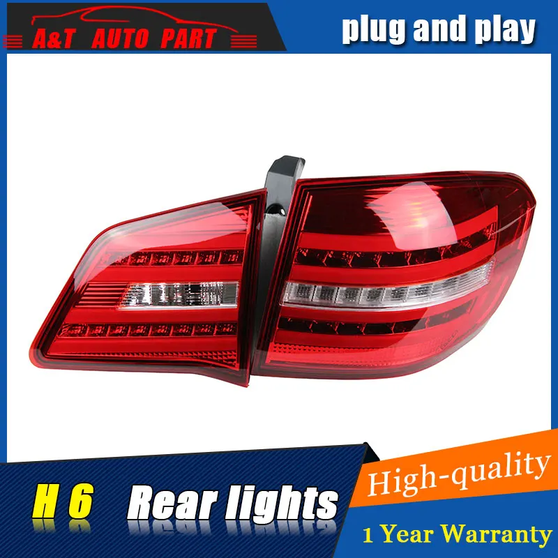 

Car Styling LED Tail Lamp for Haval H6 Tail Lights For H6 Rear Light DRL+Turn Signal+Brake+Reverse LED light