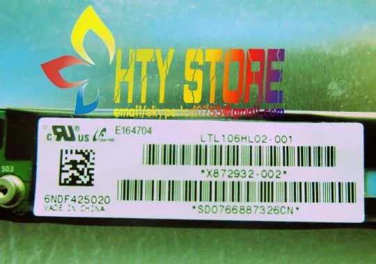 

Original LCD Screen Display Replacement LTL106HL02-001 Free Shipping