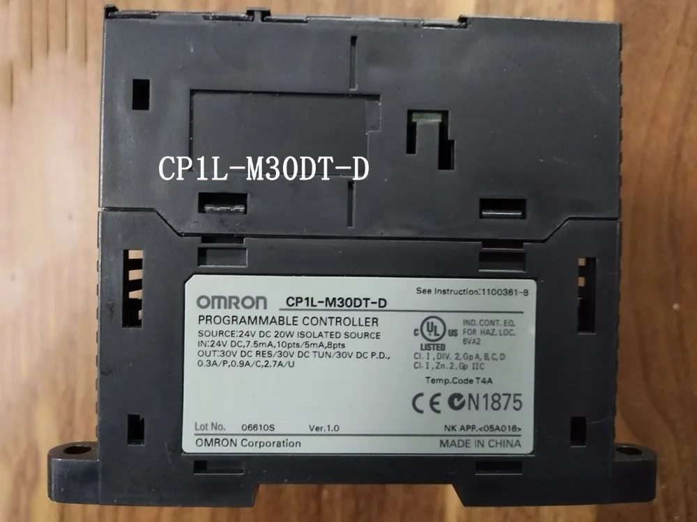 Программируемый Модуль логического контроллера CP1L M30DT D ЦП ПЛК вход постоянного