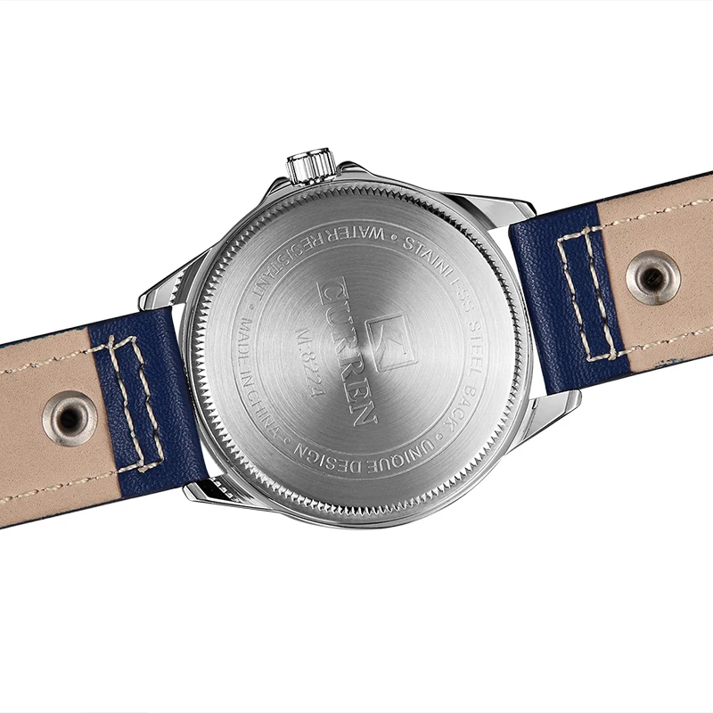 Роскошные Лидирующий бренд Мужские часы Дата День мужской кожаный Relojes мужские