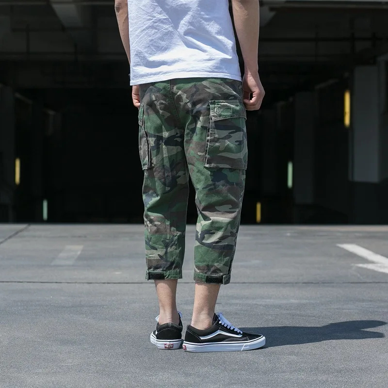 Повседневные мешковатые армейские брюки-карго камуфляжные брюки-джоггеры брюки