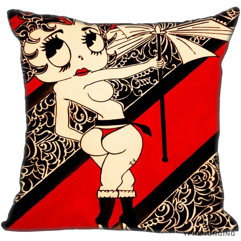 Best Custom Betty Boop (1) Наволочка на подушку спальня домашний квадратный наволочка