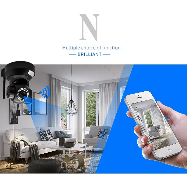 НЕО Coolcam nip-20ozx 720 P IP Камера сети Wi-Fi ИК Ночное видение CCTV видеонаблюдения cam, Поддержка iPhone, android