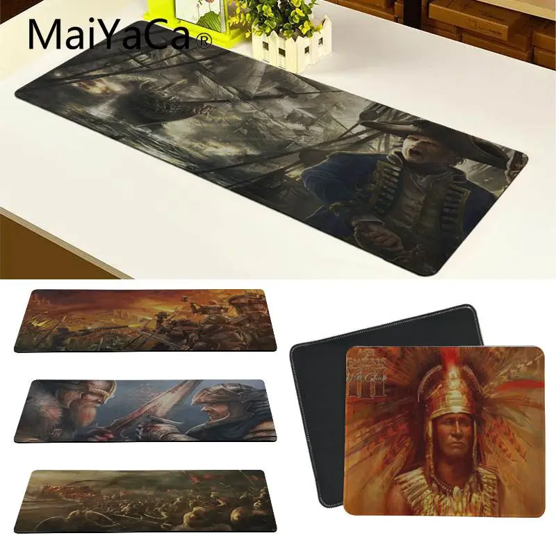 

MaiYaCa My Favorite Age Of Empires Laptop Gaming Mice Mousepad Large Gaming Mouse Pad Lockedge Mouse Mat